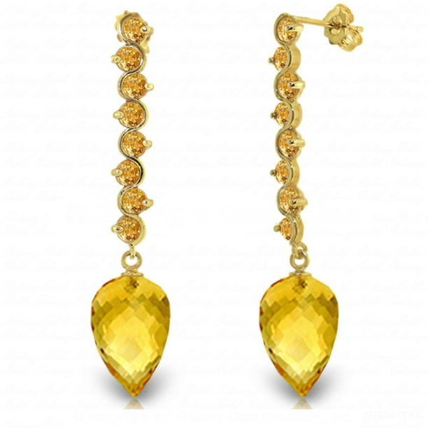 Details about   14K Solid Yellow Gold Earrings Round Cut Leverback 3-Stone "Trilogy" CZ 1.90 CTW
